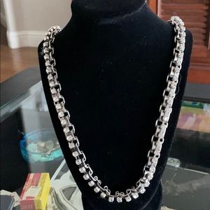 Chunky J Crew Rhinestone necklace